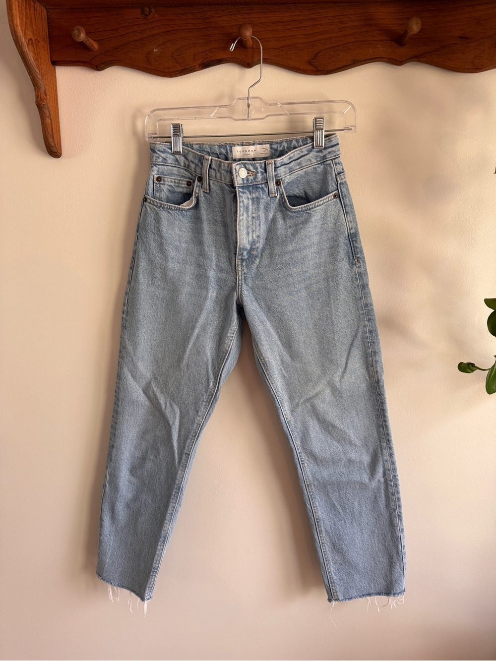 Topshop Straight Denim
